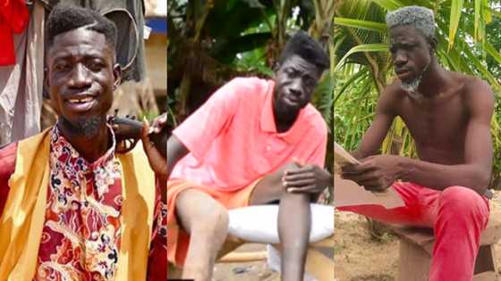 Kumawood actor Long Face walks again after juju made him cripple; narrates ordeal in new video