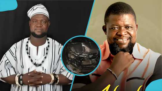 Veteran highlife singer Michael Adangba involved in a serious accident, appeals for prayers