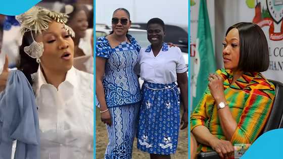 Jean Mensa: EC chair reunites with St Mary's Senior High girls as school marks 75th anniversary