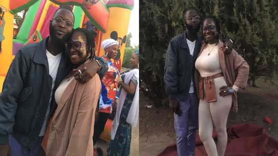 I met this sweet man at an event but didn't take his number; help me find him - Lady announces