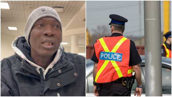 Ghanaian man in Canada says he got missing, stopped police car and the officer drove him to his house