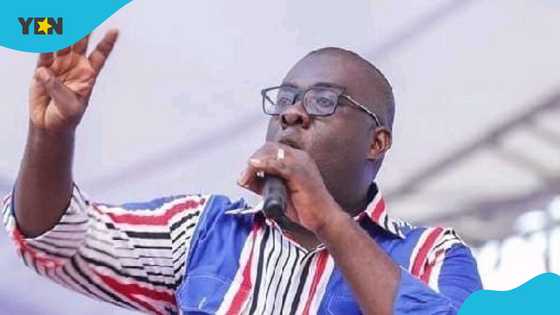 Sammi Awuku heckled by NPP delegates while appealing for votes for Dr Bawumia