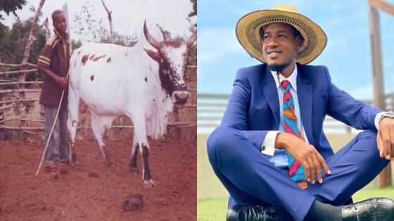 From cowboy to top Ghanaian journalist; Umaru Sanda shares inspiring throwback photos