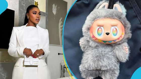 Becca cries as she joyfully unboxes a Labubu, fans tell her it is fake