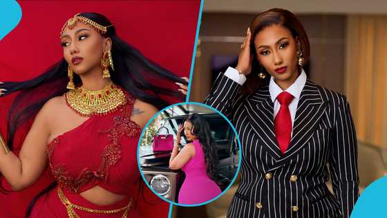 Hajia4Reall flaunts G-Wagon and GH¢310k Hermes Kelly bag, peeps gush over her lavish lifestyle