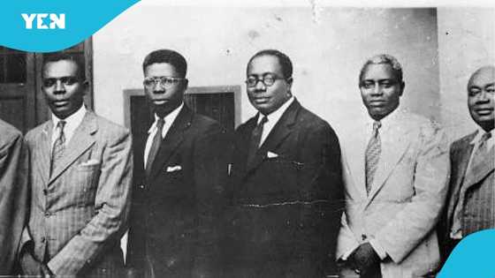 Ghanaian man apprehended for vandalising statue of "The Big Six"