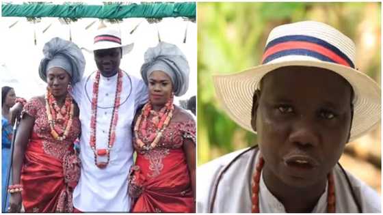 Delta man who recently wedded two pregnant ladies at once says people who marry one wife are not married yet