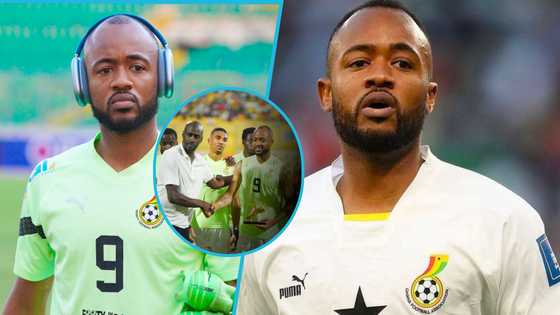 Black Stars: Jordan Ayew honoured for reaching 100 caps for Ghana, fans react
