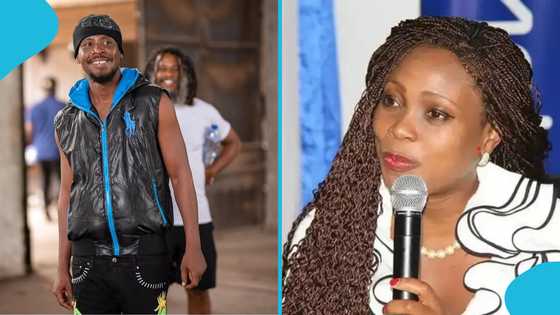 Pope Skinny alleges that Okomfour Kwadee dated and had a kid with Akosua Puni