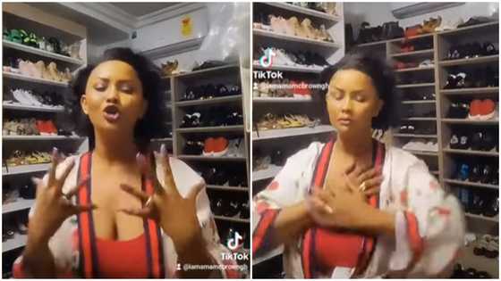 Nana Ama McBrown: Ghanaian Actress Flaunts Airconditioned Room Filled With Shoes; Video Sparks Reactions