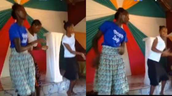Hearts break as girl slumps and dies while dancing in church in sad video; members mistook it for holy spirit