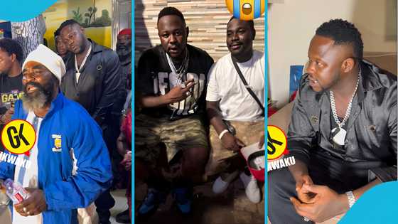 Medikal visits Sowutuom Chief after his son died in fatal Homowo clash