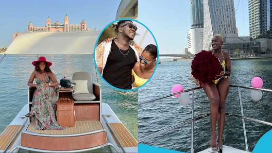 Heartbroken rapper Medikal explains how Fella Makafui threw her engagement ring into the sea in Dubai