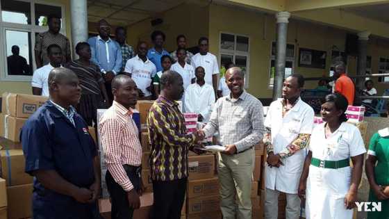 Ernest Chemist Limited supports Kwahu Government Hospital