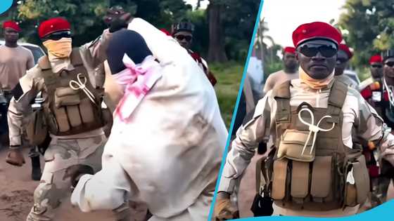 "Lil Win dey joke too much": Video of actor fighting as Ibrahim Traore goes viral, Ghanaians laugh