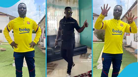 Ex GH player Charles Taylor puts his swanky living room on display, fans react: "God did"
