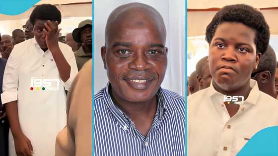 Late Ayawaso East MP Mahama Naser Toure's son evokes sadness as he bids farewell to his father