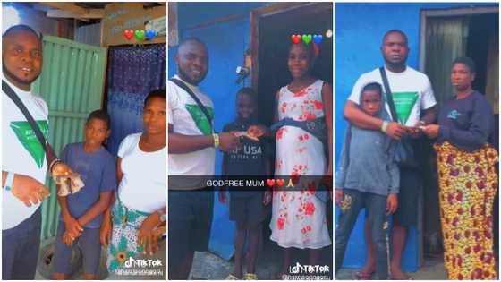 3 kids who wanted to help their mothers by picking money on the floor at a party receive more money