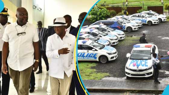 "Liberia is like my home": Ibrahim Mahama donates 20 police vehicles and 3 generators to Liberia Airport