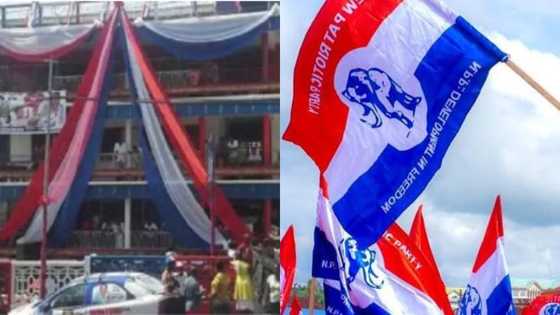 Landlady boldly closes Ashanti Regional NPP office over unpaid rent; son speaks