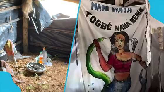'Juju man' abandons shrine upon arrival of anti-galamsey taskforce at Ankobra River banks
