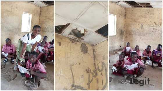 I don't want to finish NSS like this - Lady begs for money to renovate government school