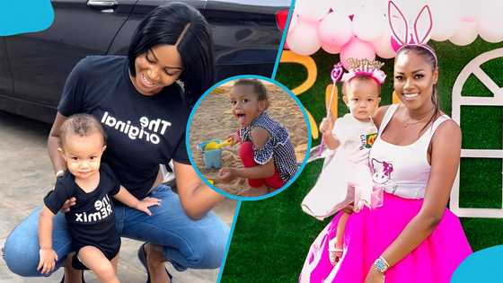 Yvonne Nelson's daughter Ryn looks all grown up as she plays at a beach resort, her growth awes many