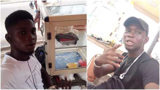 I make about GH¢4k monthly selling popcorn - Young man says he plans to open branches in all states