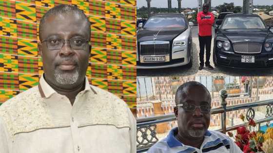 Dr Asiedu: Ghanaian millionaire flaunts his newly acquired customised 2021 Rolls Royce and Bentley