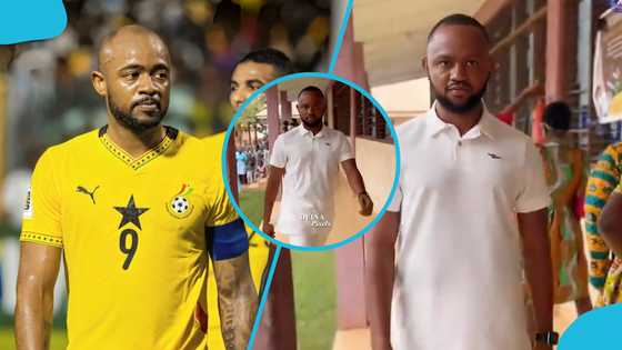 Fans joke about male teacher in heels at Kumasi Girls’ SHS, compare him with Jordan Ayew