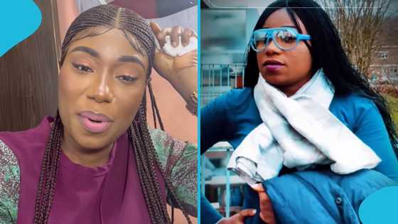 Despite Media's Afia Adutwumwaa Morosa flies abroad, shares beautiful photos and videos