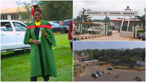 Joy as lady who refused to marry at young age despite pressure from mum graduates with 4.76 CGPA