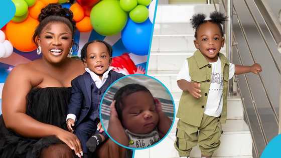 Tracey Boakye drops unseen video of her son, Luxury when he was born: "So beautiful"