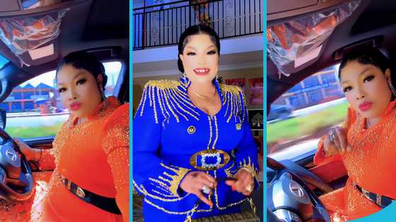 Ghanaians raise safety concerns as Agradaa drives with no hands in video