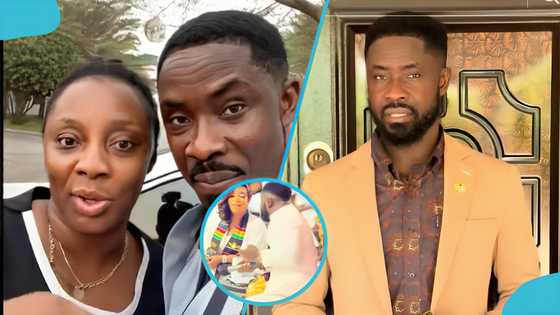 Charlotte Oduro’s ex-husband Solomon Oduro attends an event with a pretty lady: "Is that his new wife?"