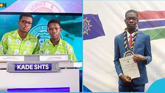 Kade SHTS alumnus crowned 2nd Best WASSCE student in West Africa, photos evoke joy