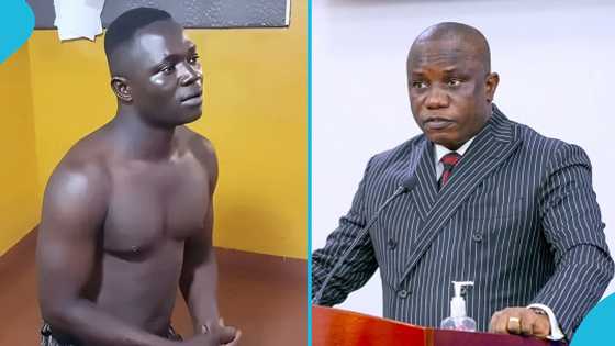 "He has used my name to dupe so many people": Notorious fake soldier confronted by NPP MP he was impersonating