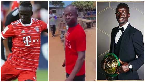 Photocopy paa be this: Video of Ghanaian man with striking resemblance to Sadio Mane stirs reaction