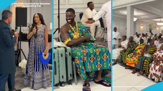 Indian bride surprises her Ghanaian in-laws by speaking Twi
