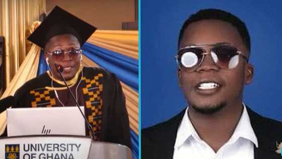 Ephraim Ayeh Oracca-Tetteh: Visually challenged man defies all odds to emerge as valedictorian at UG