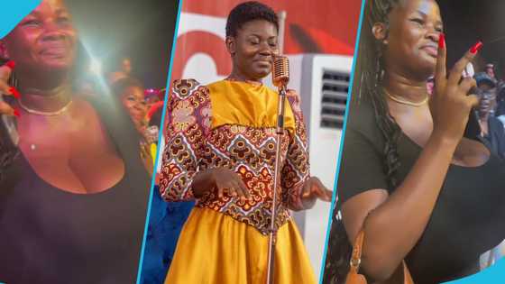 Pamela Watara grabs attention at Afua Asantewaa's sing-a-thon, video leaves many in awe