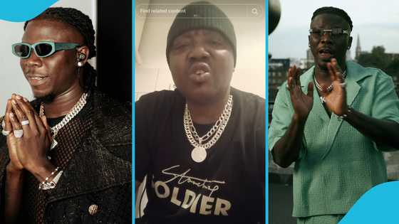 Stonebwoy's birthday: Bodyguard mentions musician's spiritual name, triggers confusion online