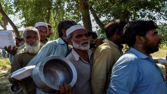 Relief and desperation in Pakistan's makeshift flood camps
