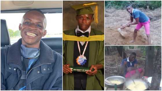 First-class Maths graduate who became a cassava farmer to survive moves to US