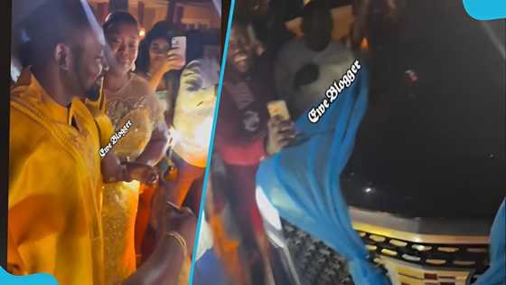 Ghanaian woman buys husband Escalade Cadillac on his 50th birthday.