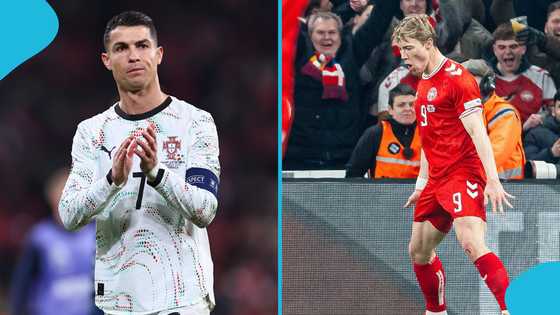 Cristiano Ronaldo responds to Rasmus Hojlund imitating his iconic celebration