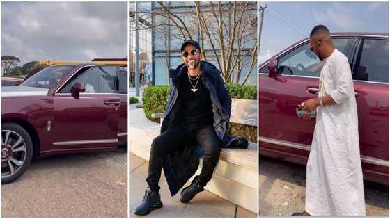 Despite's Birthday: Fada Dickson Pulls Up In Expensive Rolls Royce Cullinan