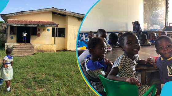 Tinkong residents cry out for renovation of crumbling basic school classroom block