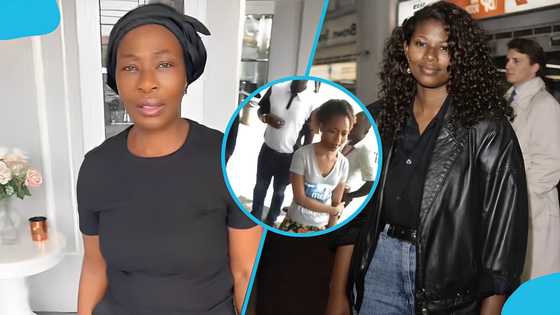 Ghanaian woman shares Akosua Serwaa’s youthful photo, contrasting Odo Broni’s 2016 image