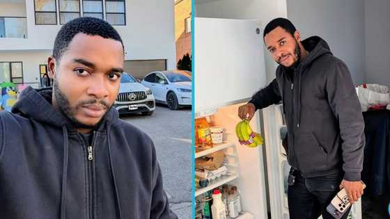 Netizens mock Twene Jonas as he 'hides' indoors amid mass deportation in the US